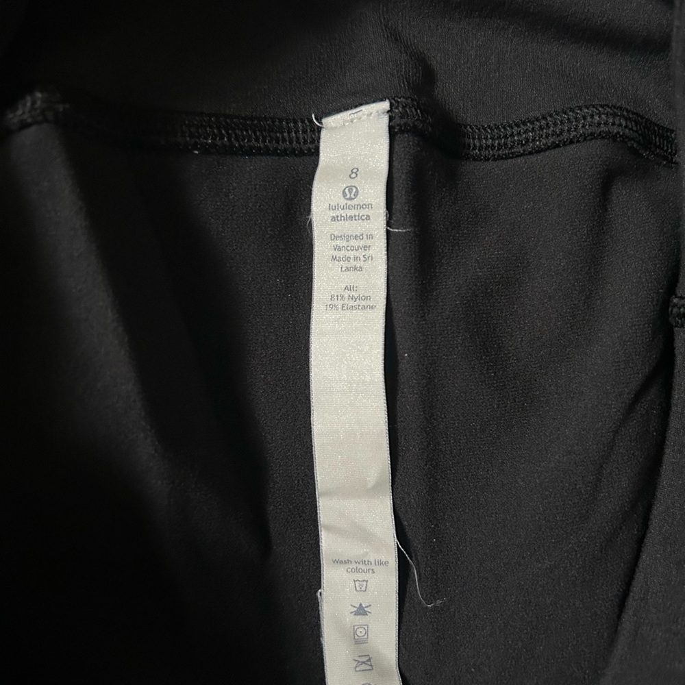 Lululemon Athletica Black Activewear - Picture 3 of 3